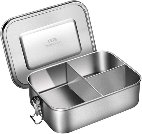 lunch box basic metal|metal lunch box for adults.